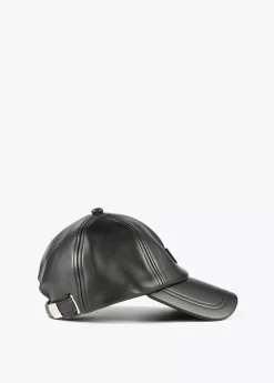 Gorra efecto piel