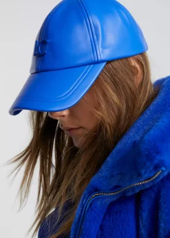 Gorra efecto piel