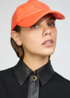 Gorra efecto piel