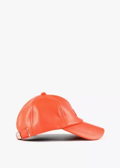 Gorra efecto piel