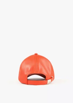 Gorra efecto piel