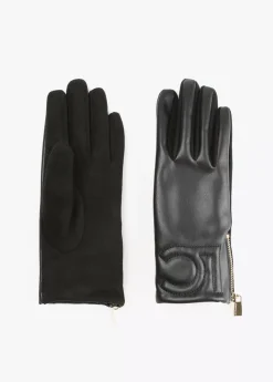 Guantes efecto piel