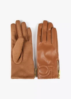 Guantes efecto piel