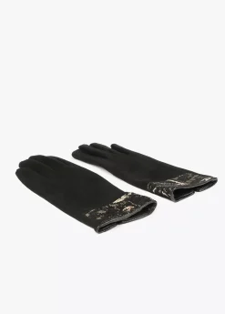 Guantes tejido jacquard