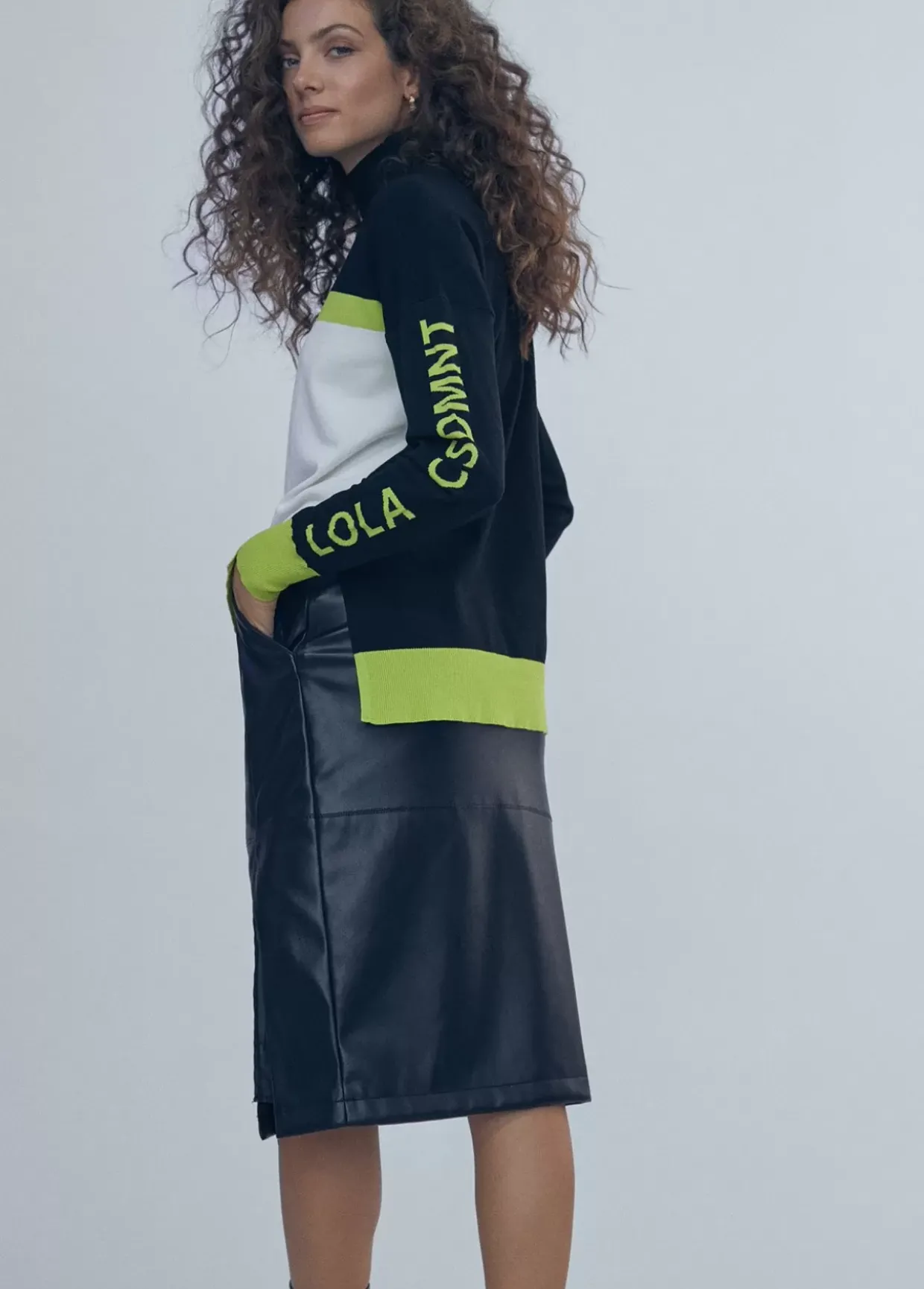 Jersey bicolor | COLECCIÓN LOLA | Lola Casademunt