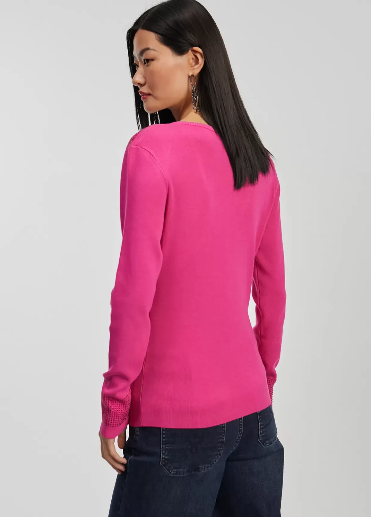 Jersey punto strass