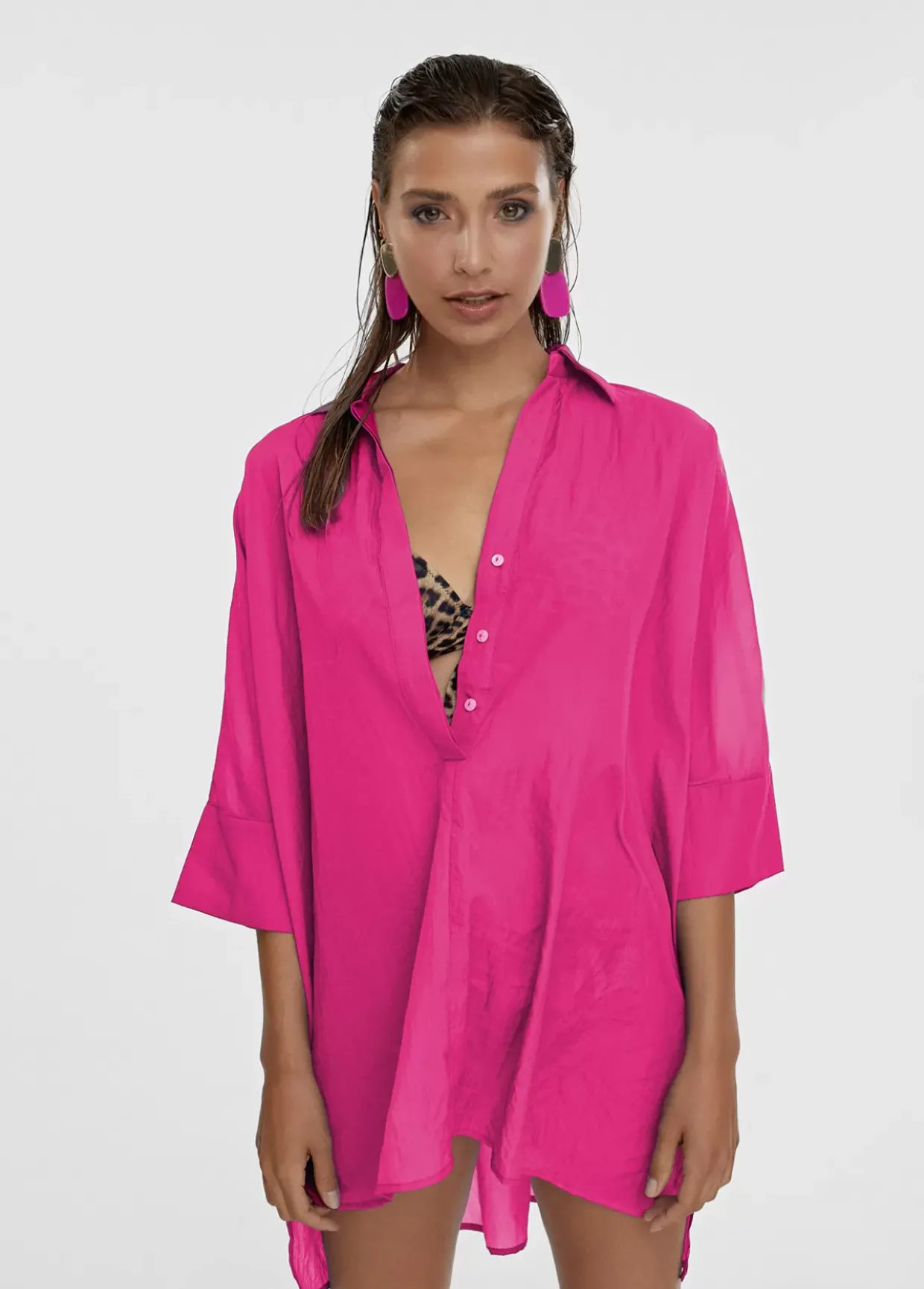 Kaftan corto kimono