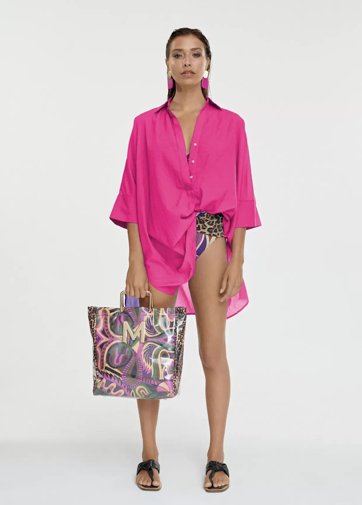 Kaftan corto kimono