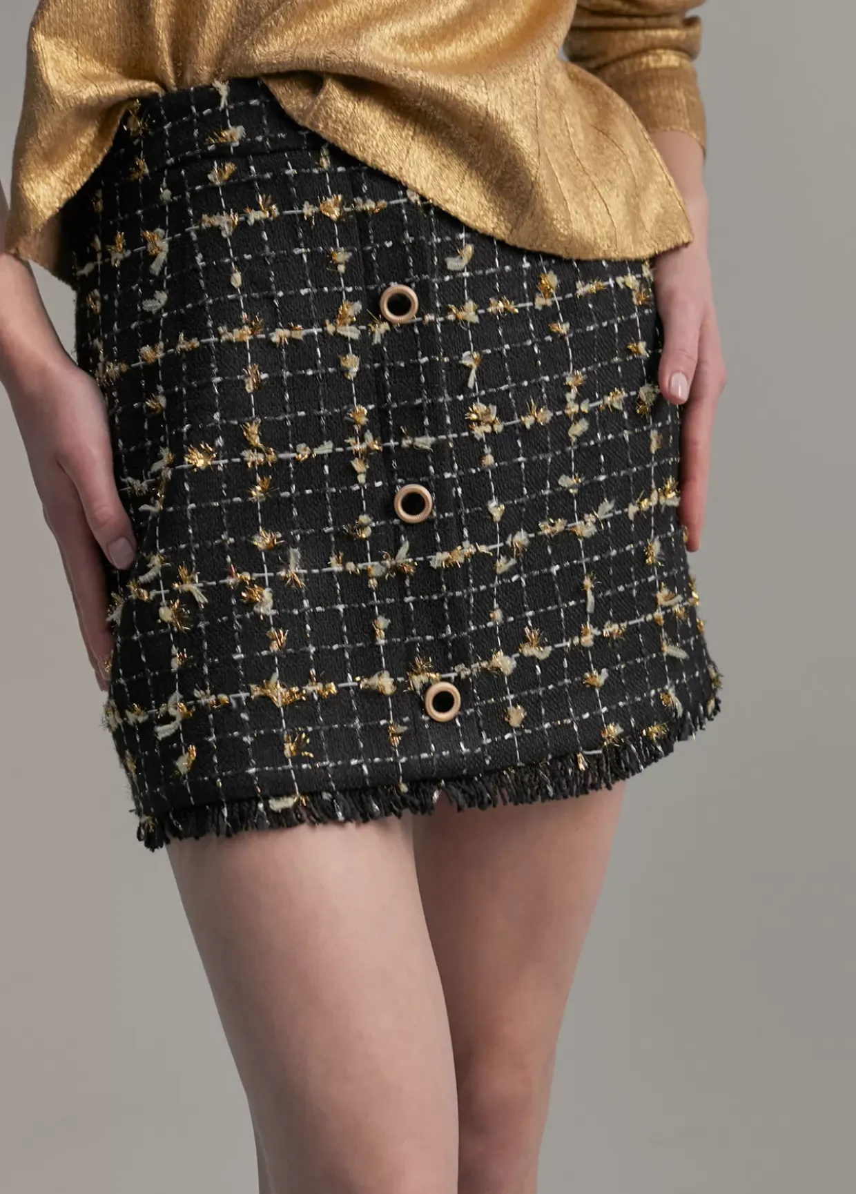 Minifalda cuadros