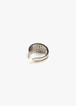 Pendiente piercing de cristales