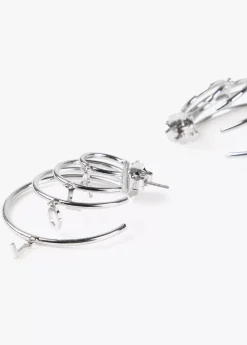Pendientes 4 aros