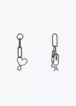 Pendientes colgantes y cristales