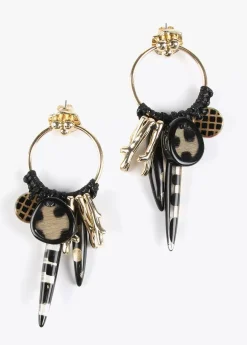 Pendientes de aro estilo africanos