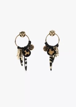 Pendientes de aro estilo africanos