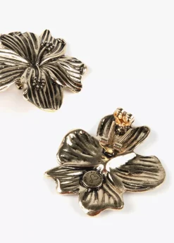 Pendientes de flores