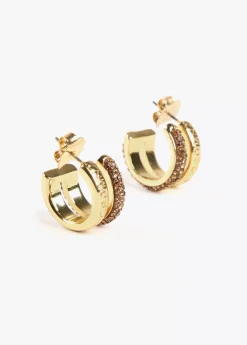 Pendientes doble aro