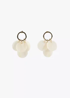 Pendientes piezas nacaradas