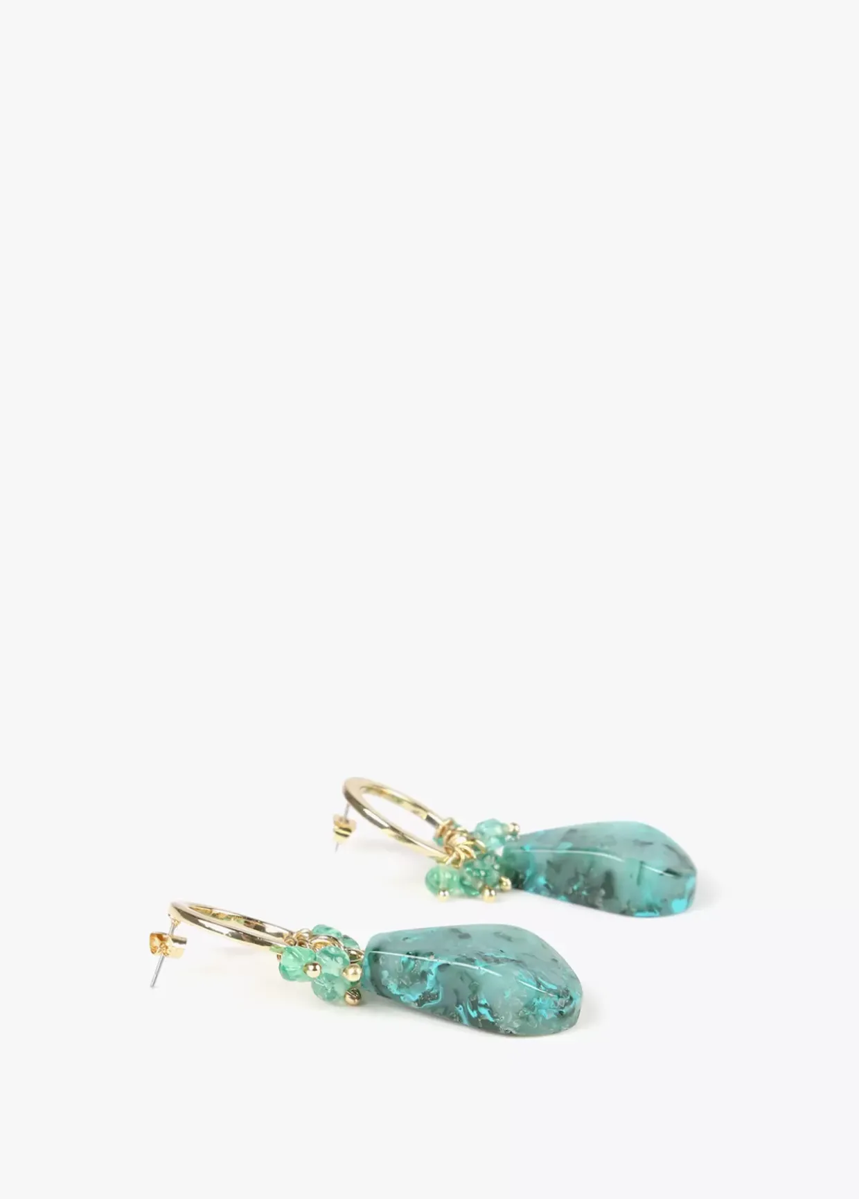 Pendientes turquesa
