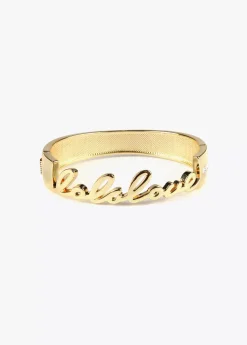 Pulsera dorada Lola love