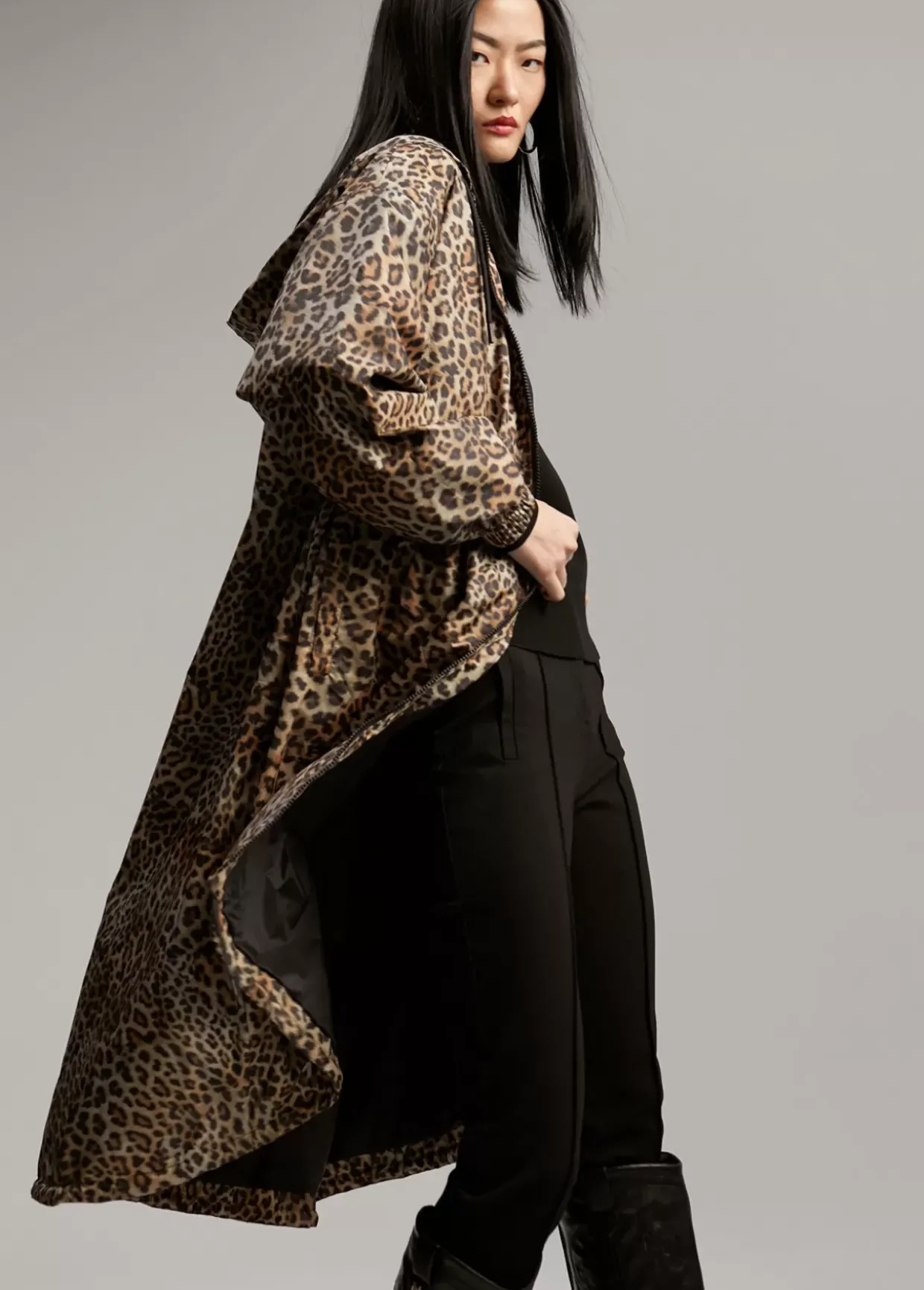 Raincoat animal print