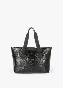 Shopper efecto charol
