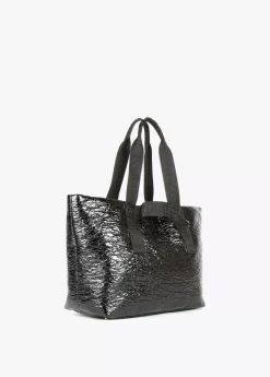 Shopper efecto charol