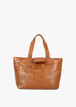 Shopper efecto charol