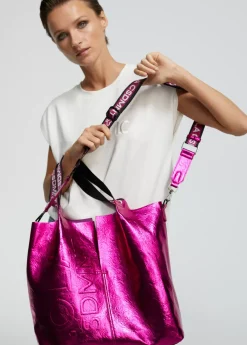 Shopper metalizado
