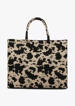 Shopper tejido animal