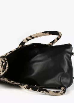 Shopper tejido animal