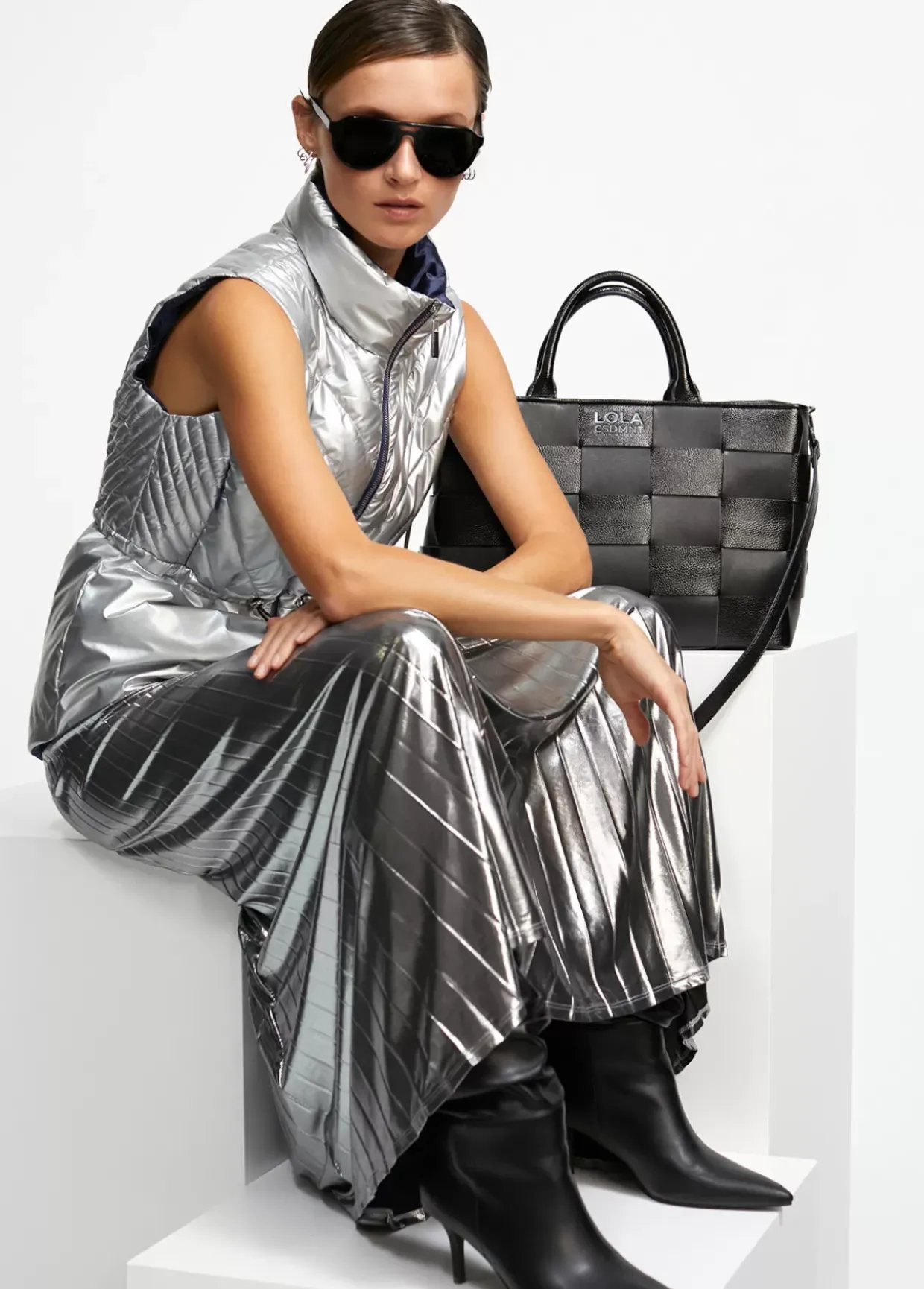 Shopper trenzado