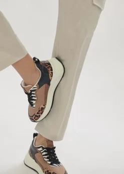 Sneakers animal print rejilla |  COLECCIÓN LOLA | Lola Casademunt