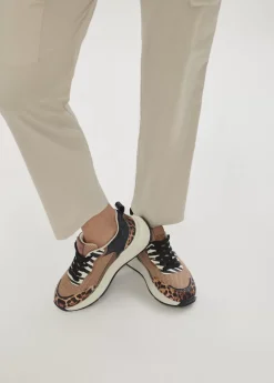 Sneakers animal print rejilla |  COLECCIÓN LOLA | Lola Casademunt