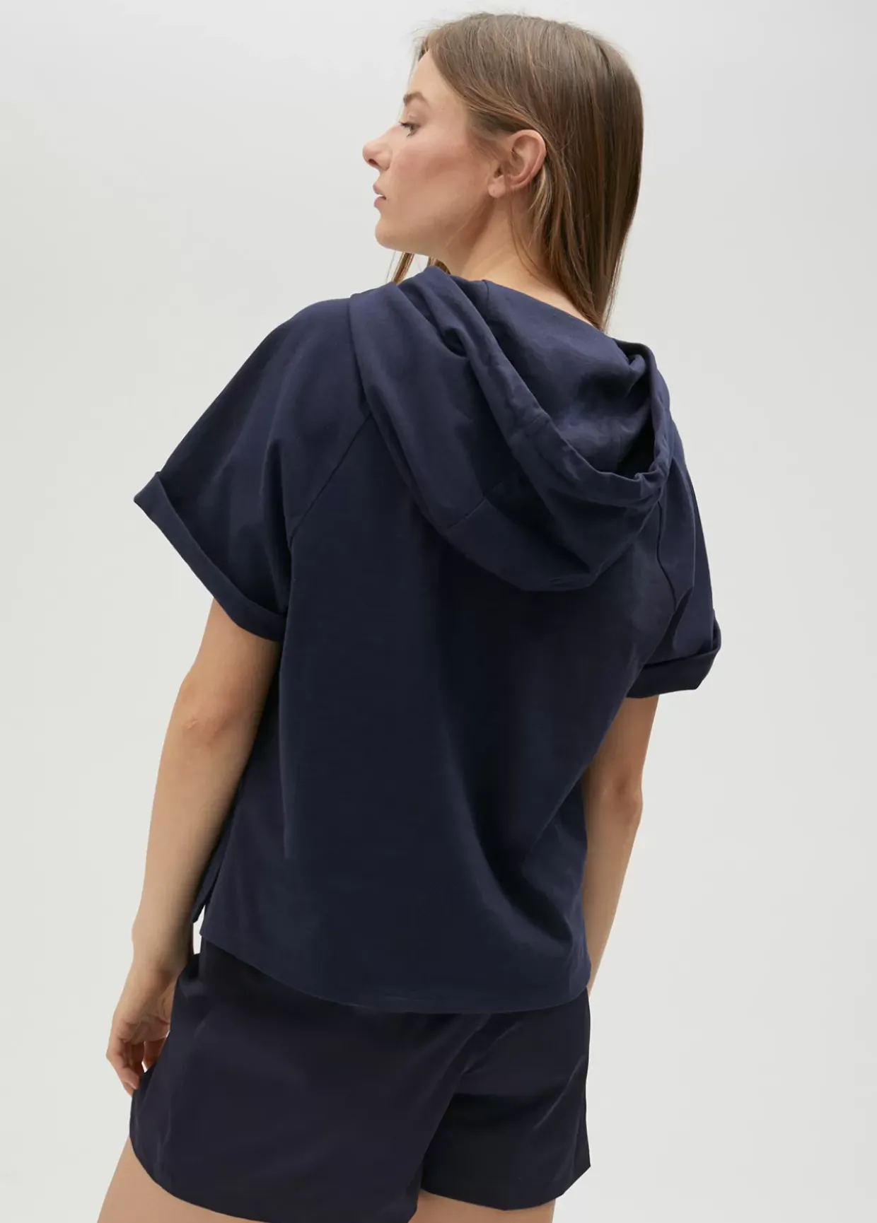 Sudadera manga corta de algodón 100% - Lola Casademunt