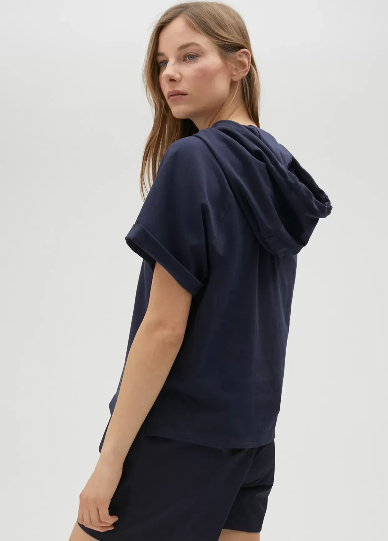 Sudadera manga corta de algodón 100% - Lola Casademunt