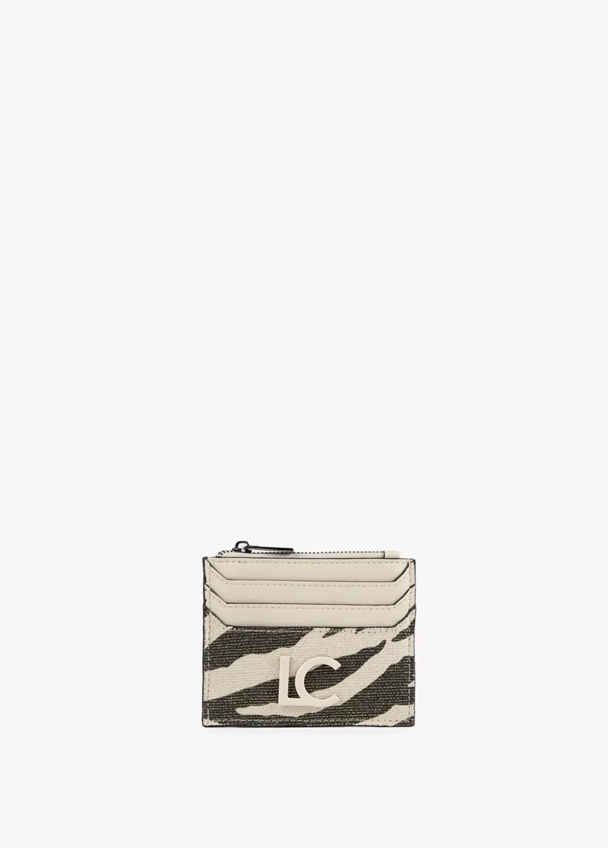 Tarjetero animal print zebra
