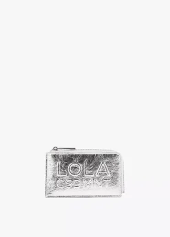 Tarjetero metalizado