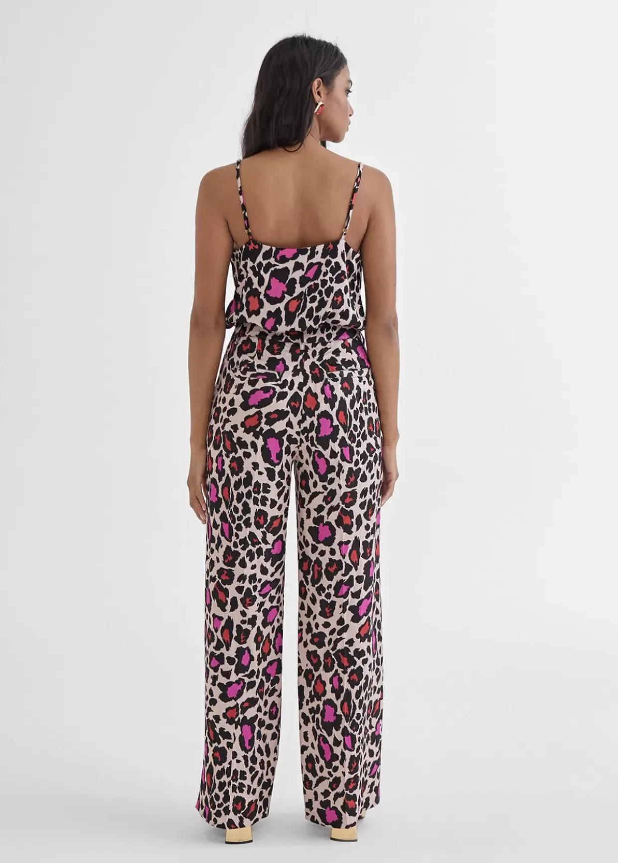 Top lencero estampado animal
