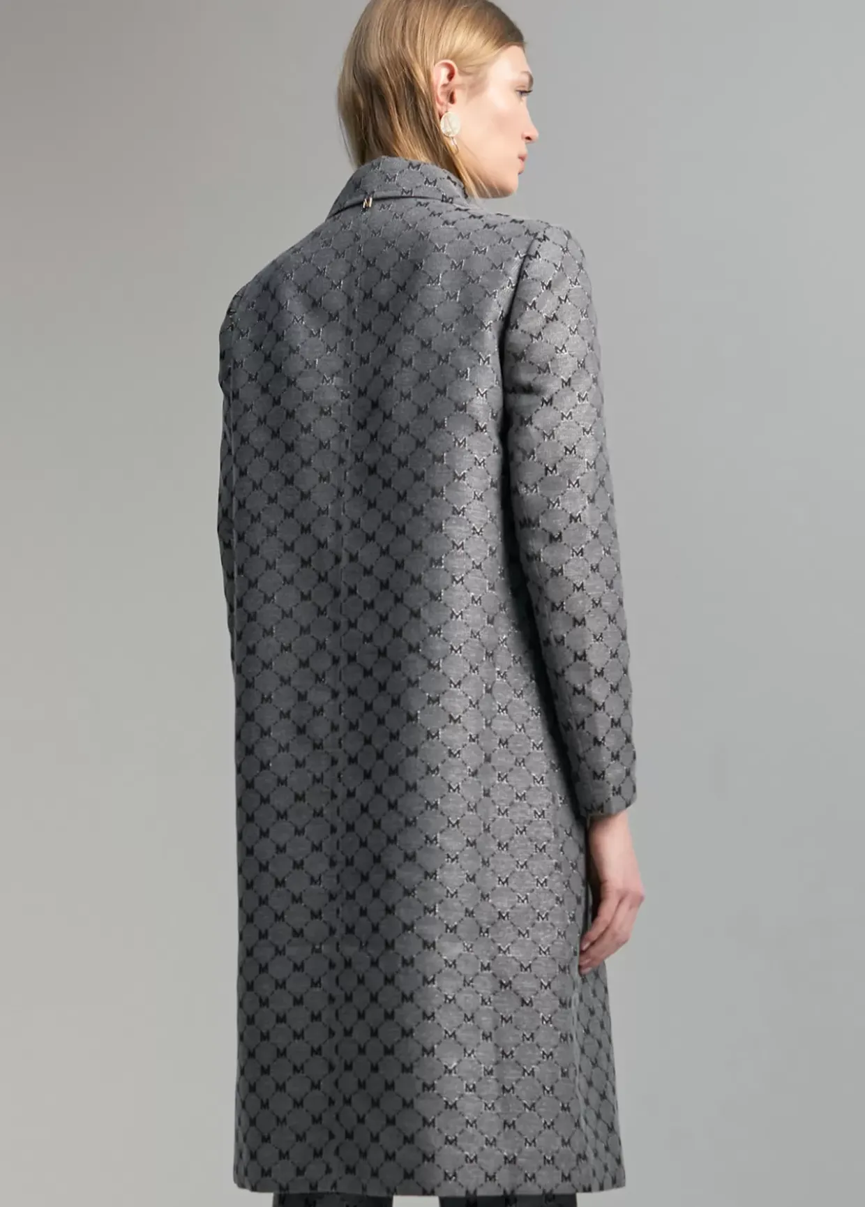 Trench monograma lúrex