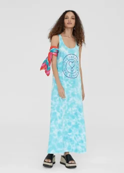 Vestido largo de tirantes