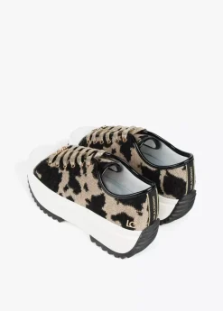 Zapatillas deportivas tejido animal
