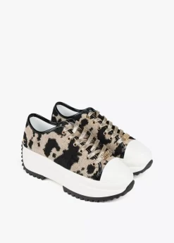 Zapatillas deportivas tejido animal