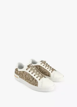 Zapatillas sneakers estampado leopardo