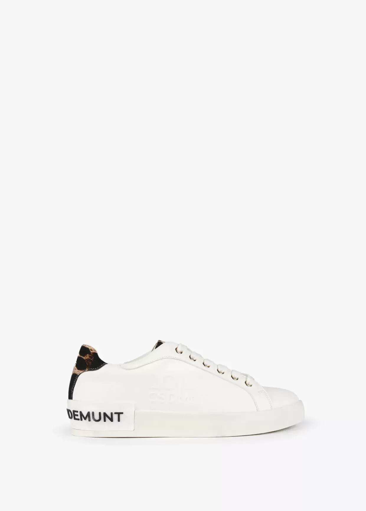 Zapatillas tipo sneakers detalles animal print