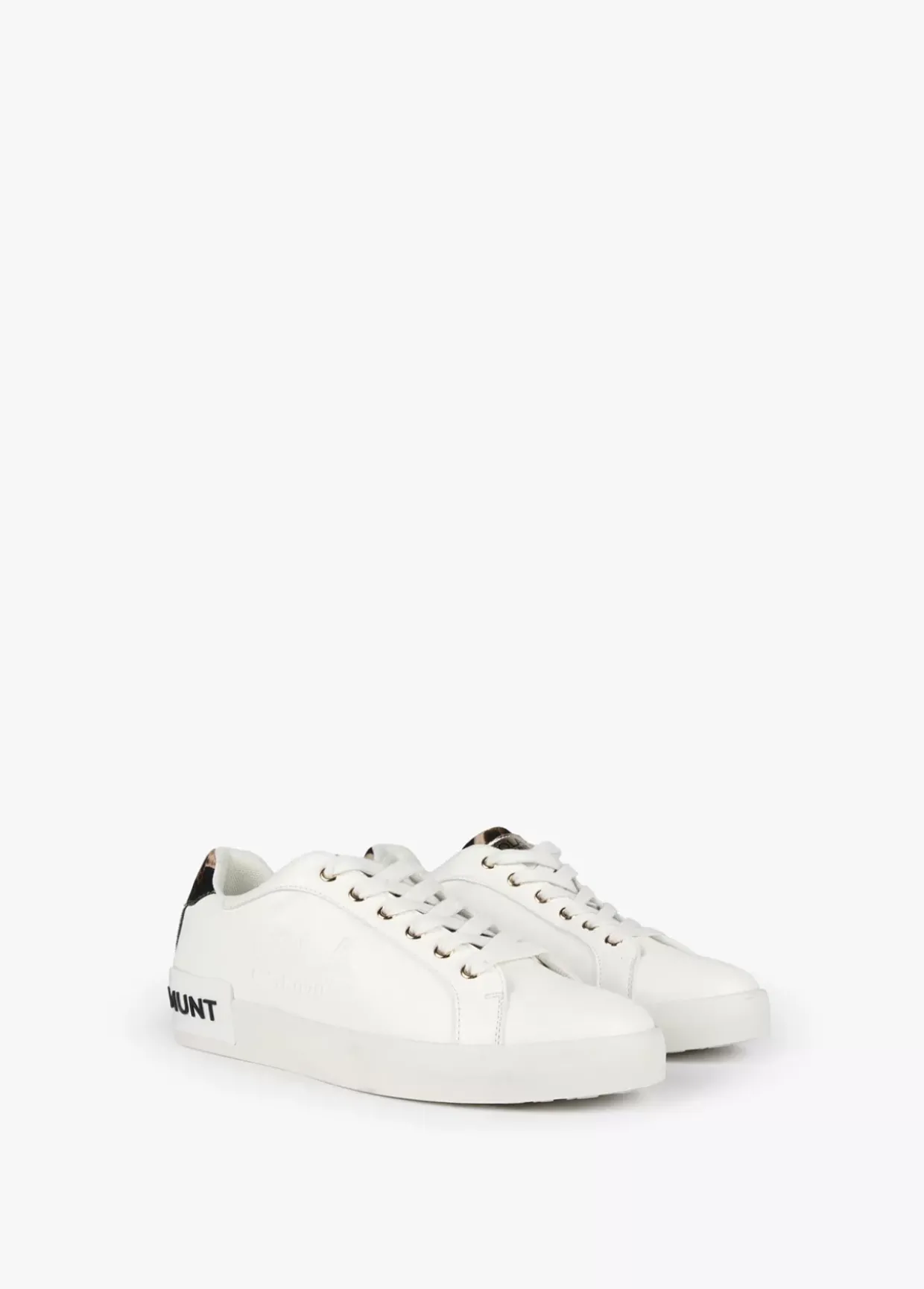 Zapatillas tipo sneakers detalles animal print