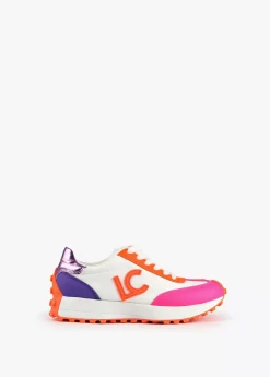 Zapatillas tipo sneakers bicolor