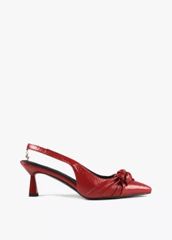 Zapato stiletto destalonado